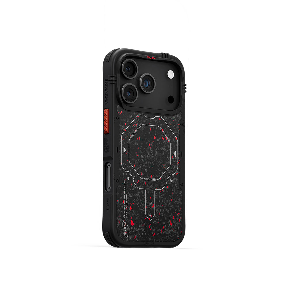 Skinarma Vektor iPhone 17 Pro M-safe Şarj Özellikli Airbag Tasarımlı Kılıf Skinarma Vektor iPhone 17 Pro M-safe Şarj Özellikli Airbag Tasarımlı Kılıf